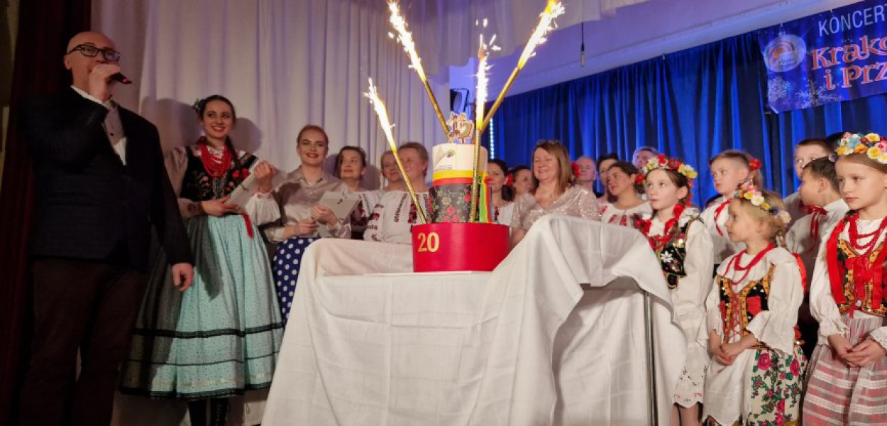 Koncert Noworoczny Krakowiaczka inaugurujący jubileusz 20-lecia zespołu. FOT. Iwona Kuglin