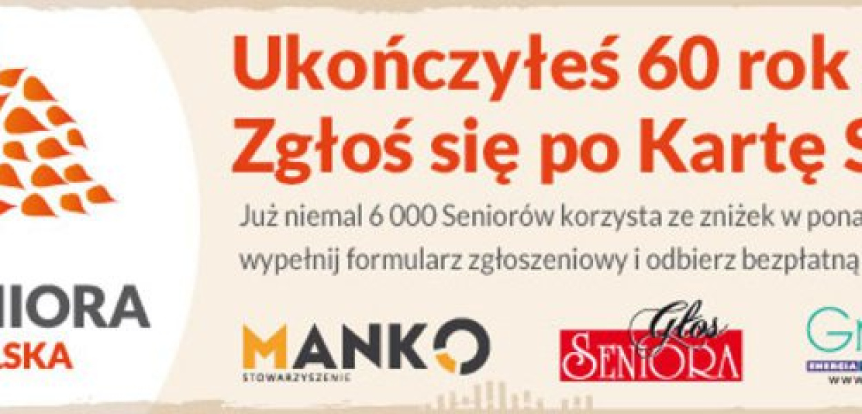 Ogólnopolska Karta Seniora. Projekt Fundacji MANKO