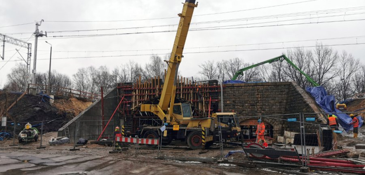 Wiadukt nad ul. Sienną w Chrzanowie