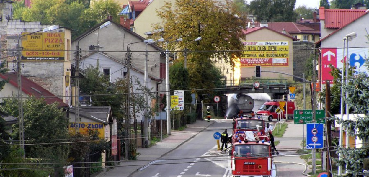 Pożar cysterny w 2008 r.