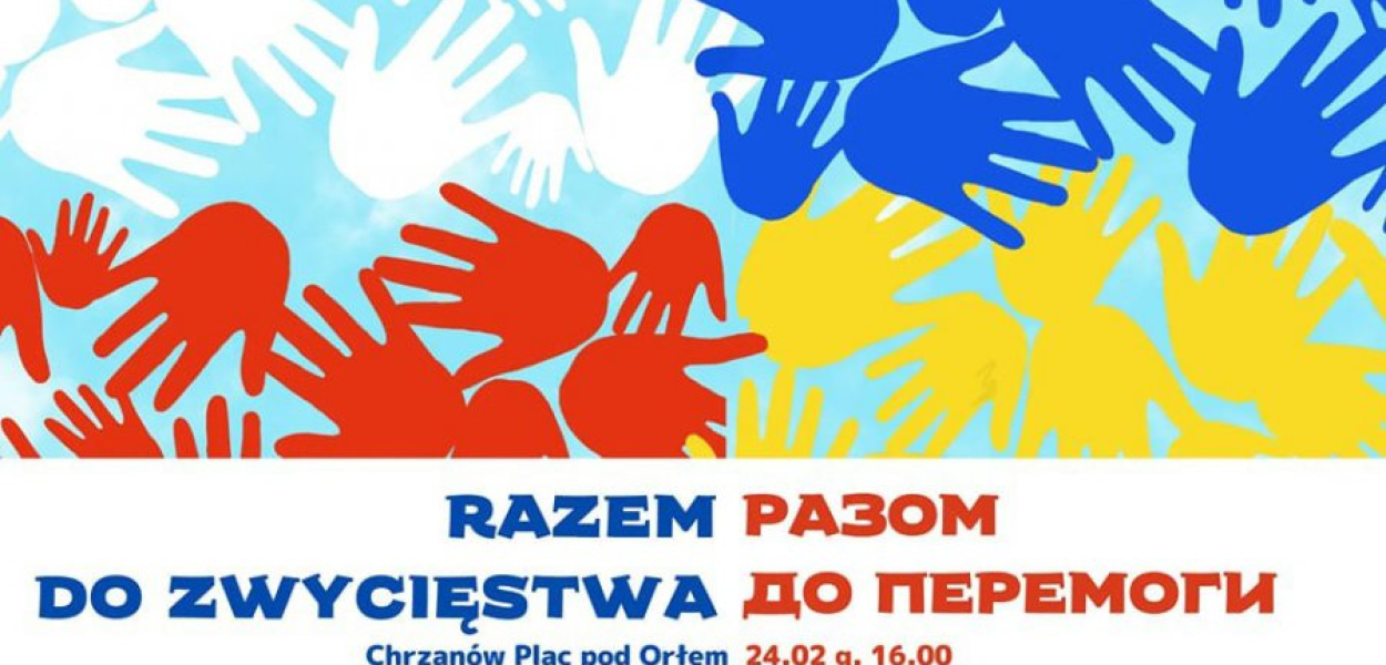 W Chrzanowie zaplanowano wiec solidarności z Ukrainą
