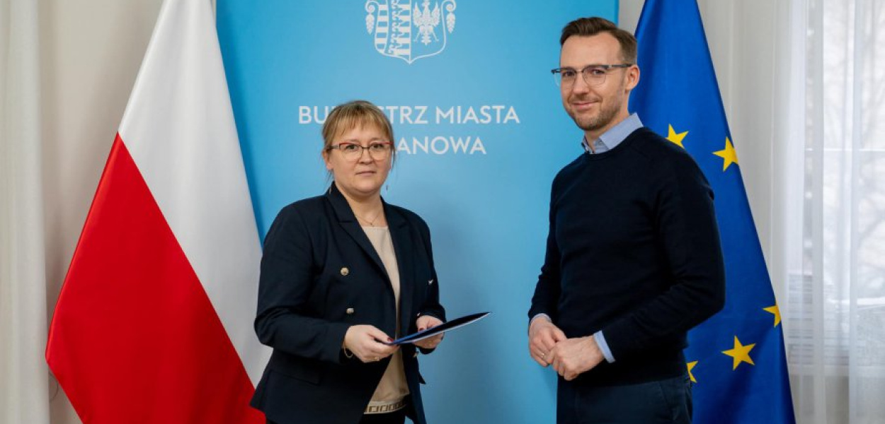 Sylwię Lutyńską wyznaczył burmistrz Robert Maciaszek na tymczasowego dyrektora MZZK w Chrzanowie