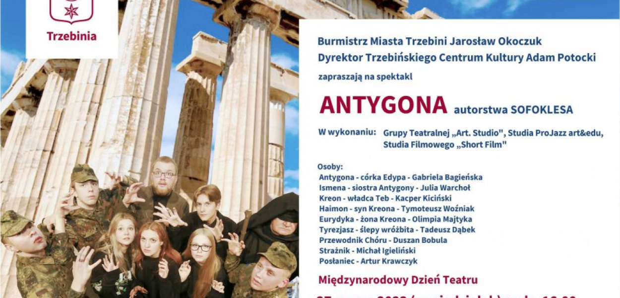 &quot;Antygona&quot; w DK Sokół w Trzebini