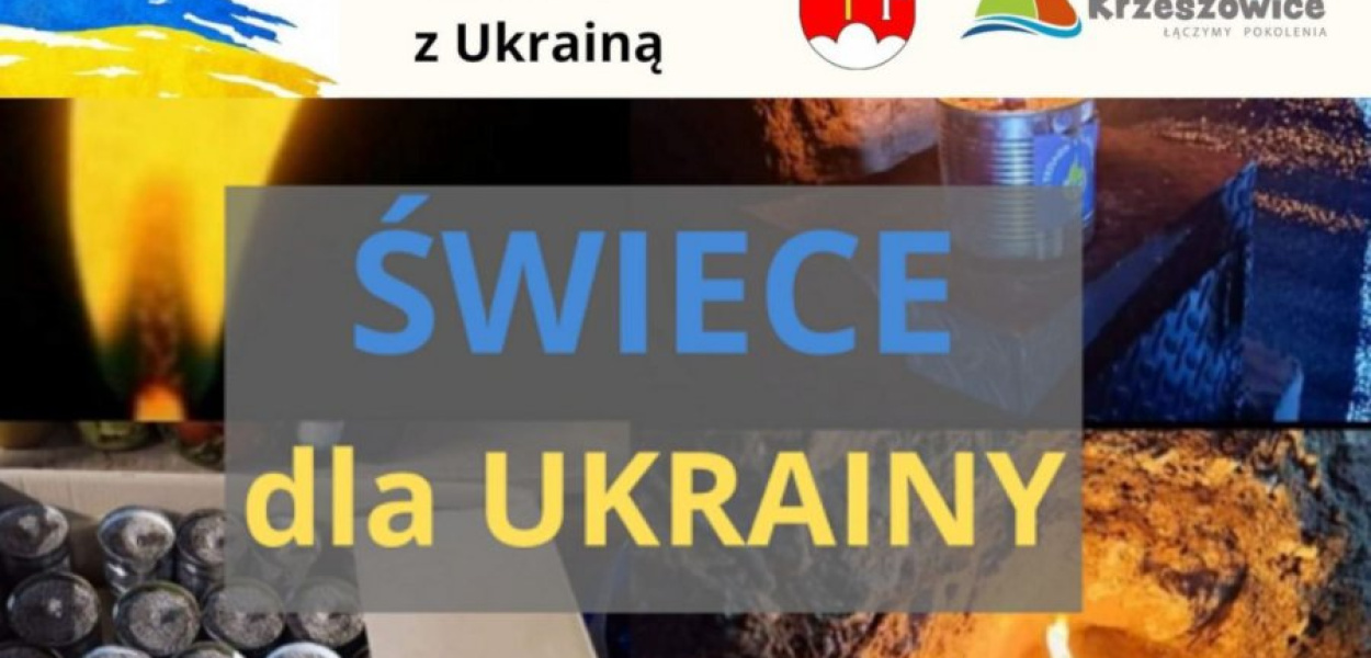 W Krzeszowicach organizowana jest zbiórka świec dla ukraińskich żołnierzy
