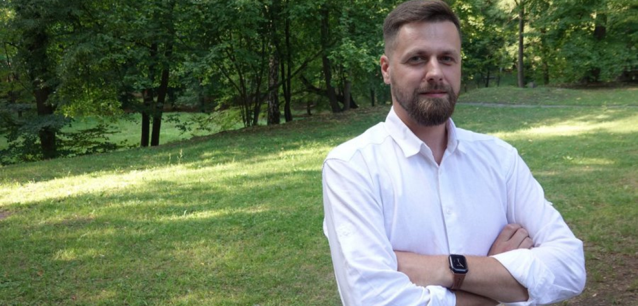 Mateusz Król, przewodniczący Rady Osiedla Siersza