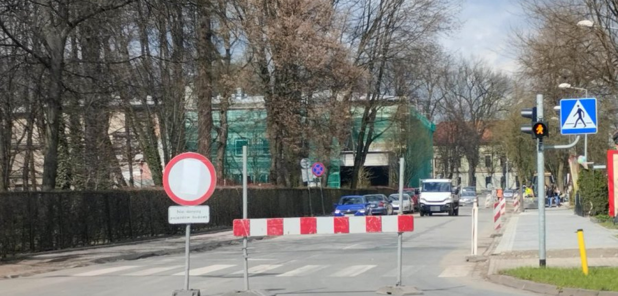 Kierowcy musza się liczyć z objazdami. FOT. Kacper Ropka