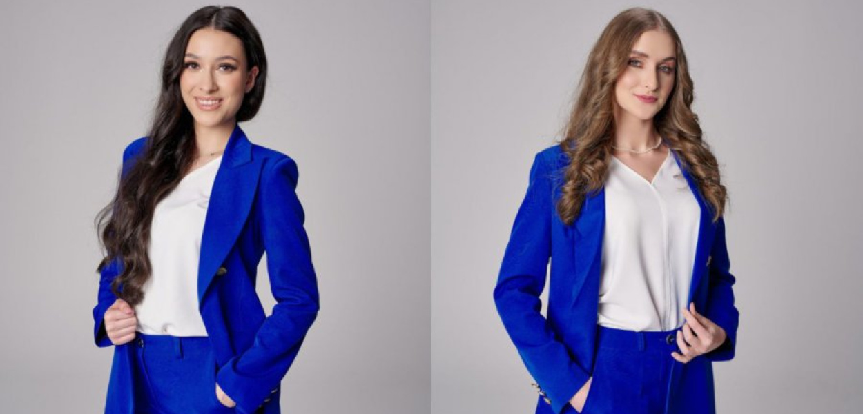Patrycja Niewitowska i Gabriela Chechelska. FOT. FB Miss Województwa Małopolskiego