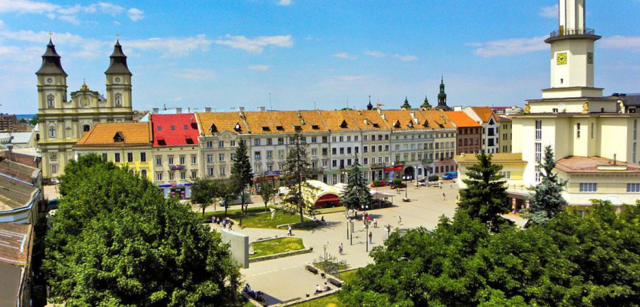 Iwanofrankiwsk miasto partnerskie Chrzanowa. Fot. Wikipedia