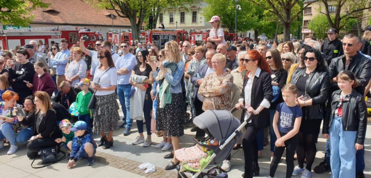 Podczas pikniku strażackiego w Krzeszowicach