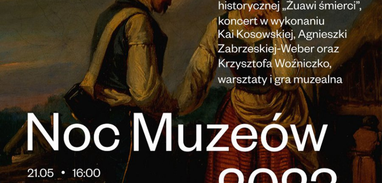 Plakat Noc Muzeów w Chrzanowie