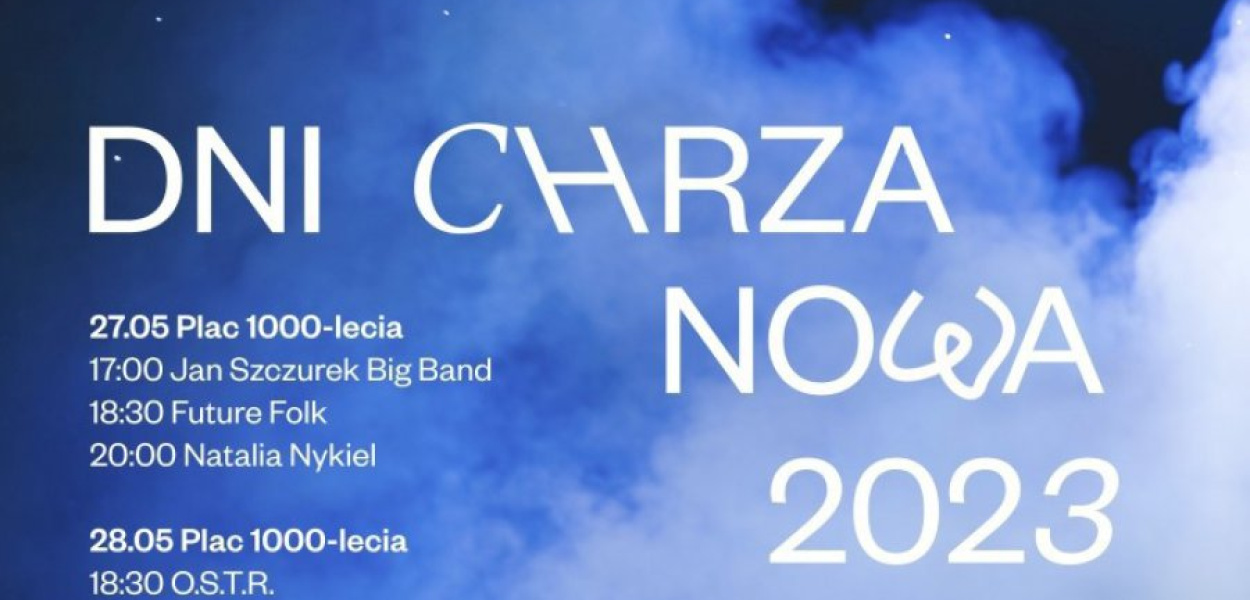 Afisz zapowiadający Dni Chrzanowa 2023