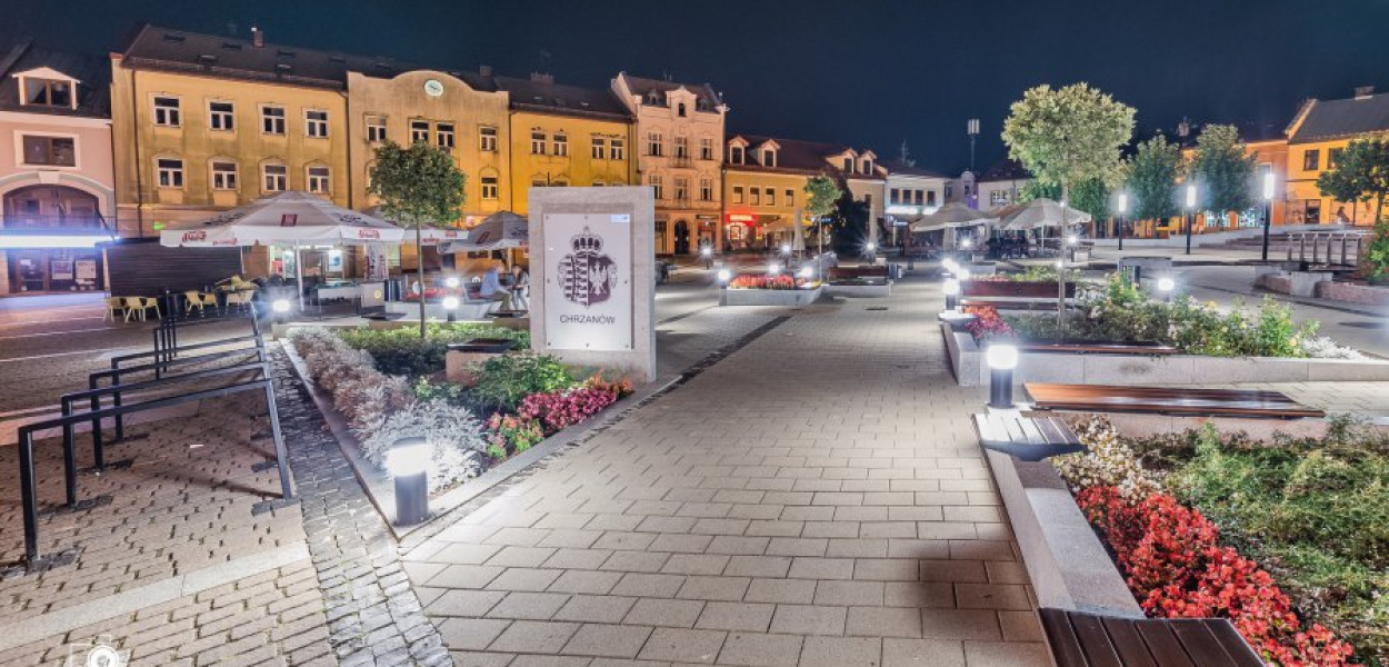 Rynek w Chrzanowie w obiektywie Artura Sarny z grupy PRZEŁOMowe Kadry