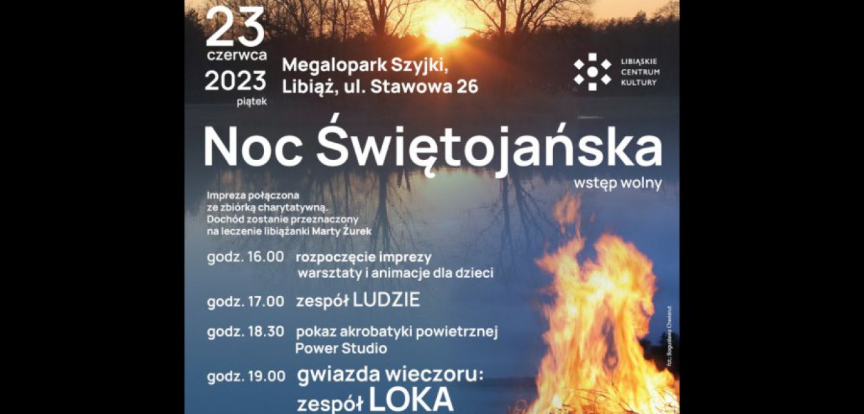 W najbliższy piątek nad stawem na Szyjkach zaplanowano ciekawą imprezę