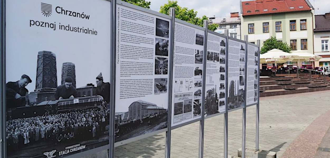 Wystawa „Chrzanów - poznaj industrialnie&quot; na Rynku