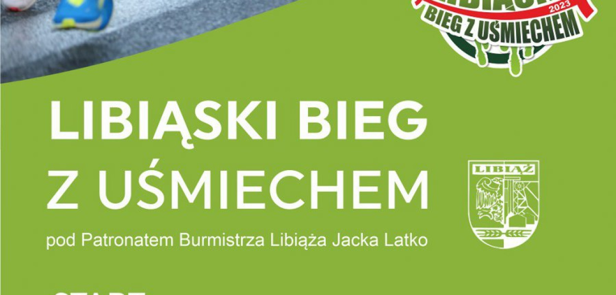 Plakat - Libiąski Bieg z Uśmiechem