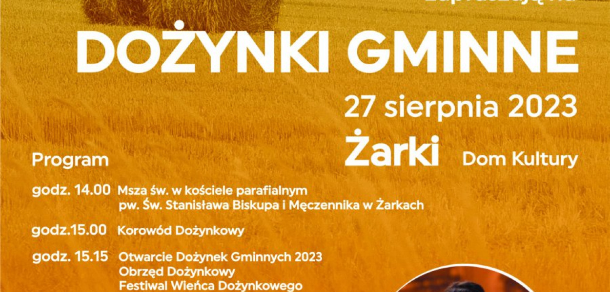 W najbliższą niedzielę w Żarkach odbędą się dożynki gminy Libiąż