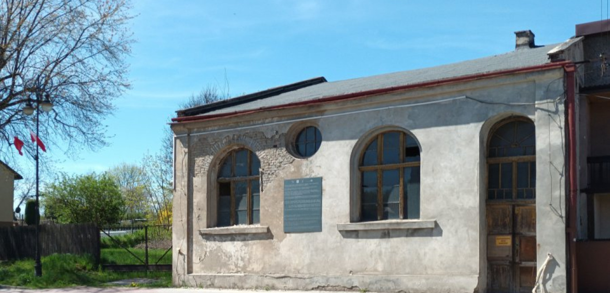 Synagoga kupiecka Bikur Cholim w Trzebini przy ul. Piłsudskiego Fot. The Kehilla Trzebinia