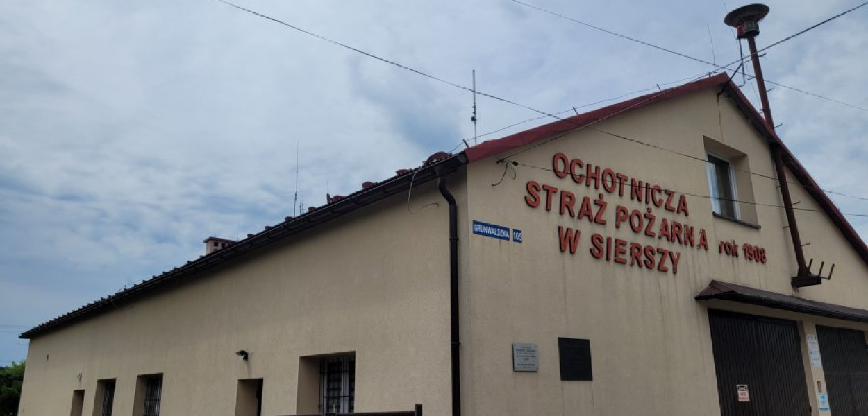 OSP Siersza czeka na wymianę dachu, instalacji i nowe wyposażenie