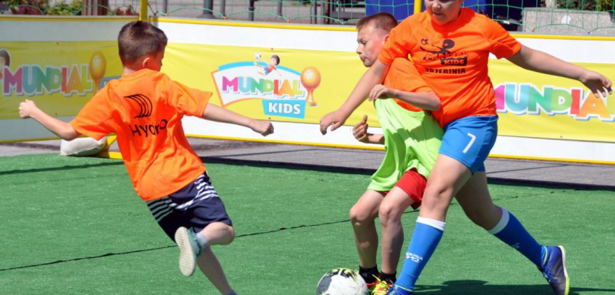 Podczas Mundial Kids w Trzebini w 2019 roku