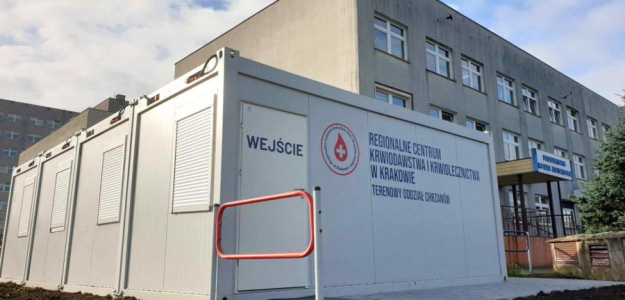 Punkt krwiodawstwa przy chrzanowskim szpitalu zacznie działać 9 października