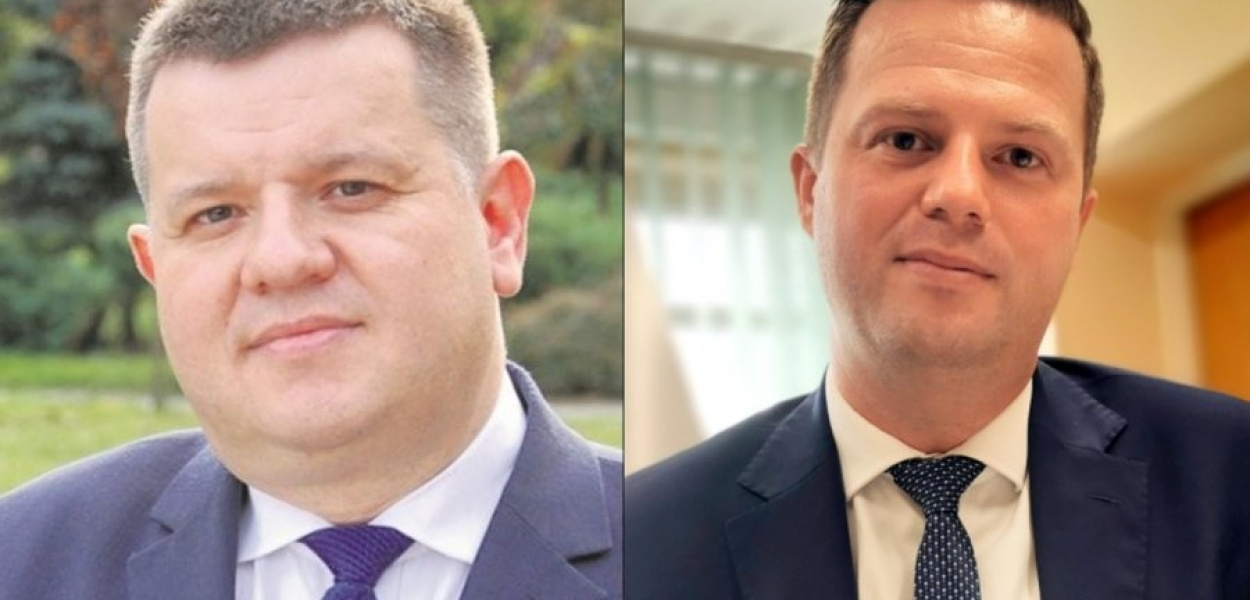 Krzysztof Kozik i Bartłomiej Gębala