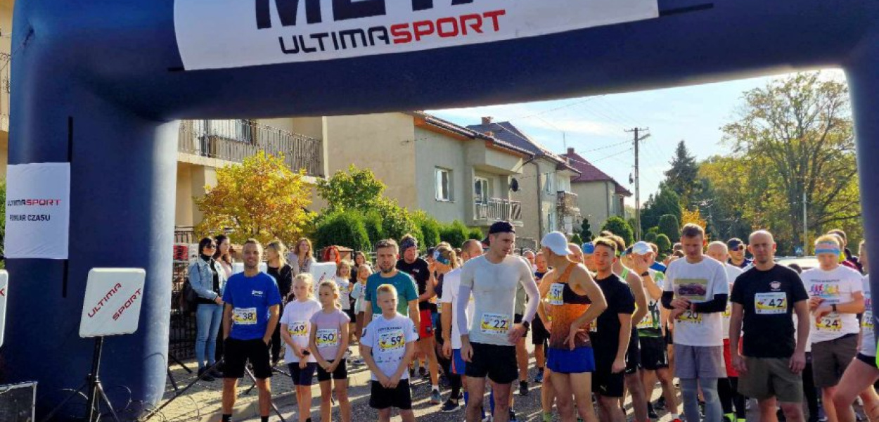 Zawodnicy przed startem na dystansie 5km