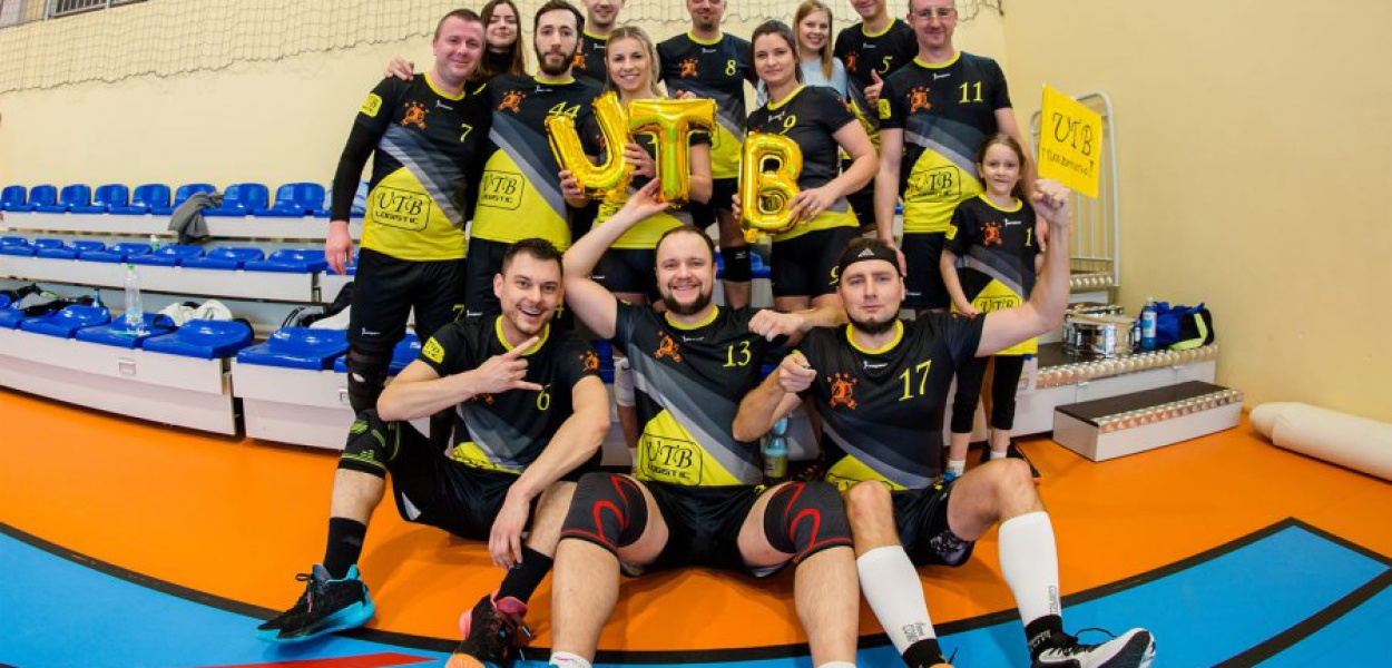 Drużyna UTB Team Myślachowice. FOT. Facebook Trzebińska Liga Siatkówki