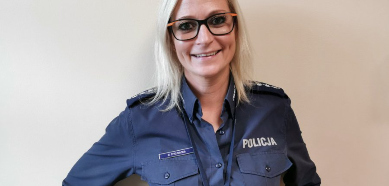 Małgorzata Chojnacka jeszcze niedawno była policjantką FOT. Z ARCHIWUM MAŁGORZATY CHOJNACKIEJ