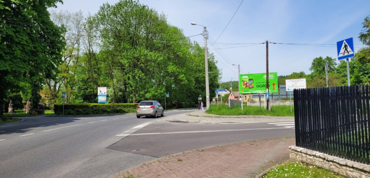 Skrzyżowanie ul. Piłsudskiego i Kościelnej