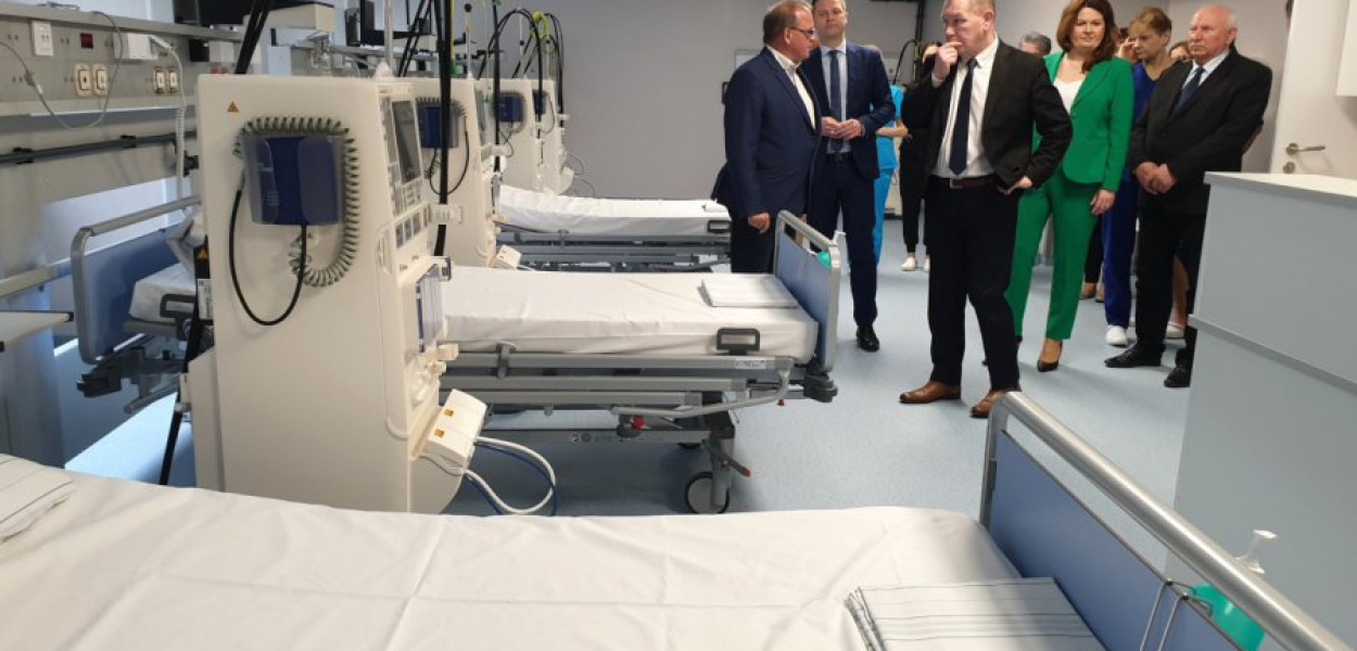 We wtorek otwarto rozbudowaną stację dializ w szpitalu w Chrzanowie