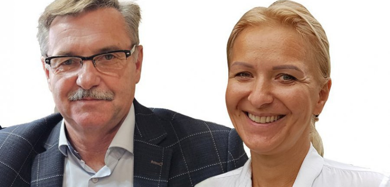 Jacek Latko i Agnieszka Siuda