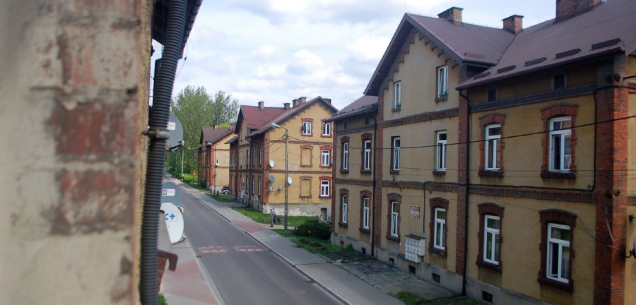 Budynki na Obieżowej mają swój klimat