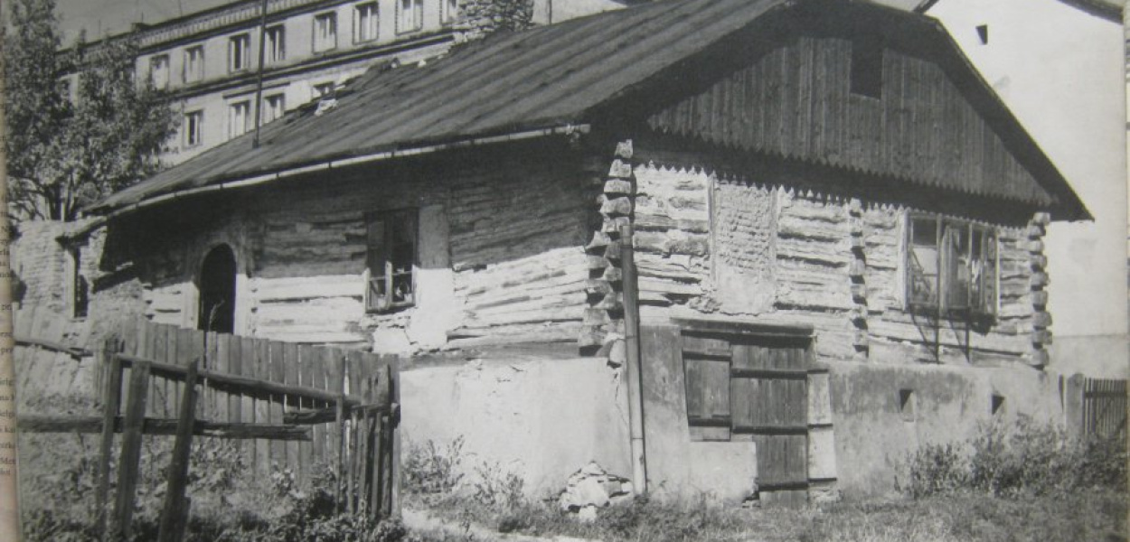 Nieistniejący dom Teodora Glauera przy Świętokrzyskiej 70 w Chrzanowie