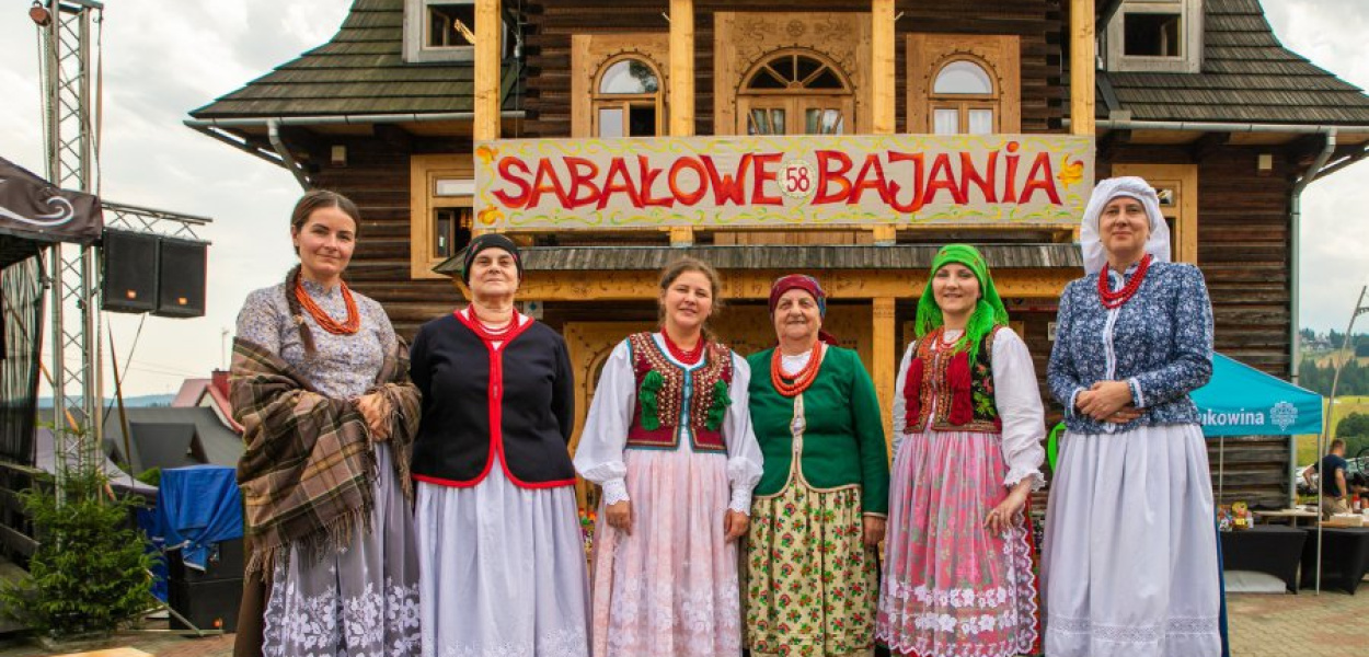 Zdrojanki podczas Sabałowych Bajań. FOT. Marian Lewicki