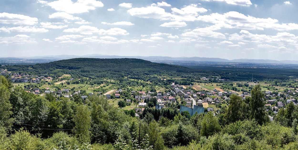 Widok na Zagórze