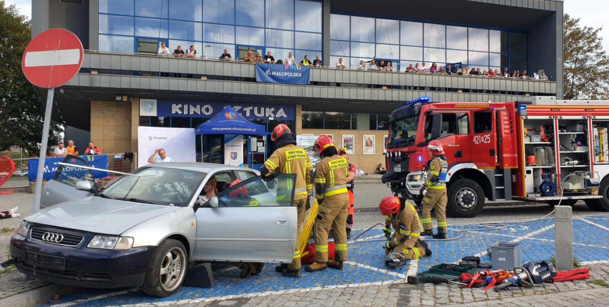 Ćwiczenia MAYDAY w Chrzanowie