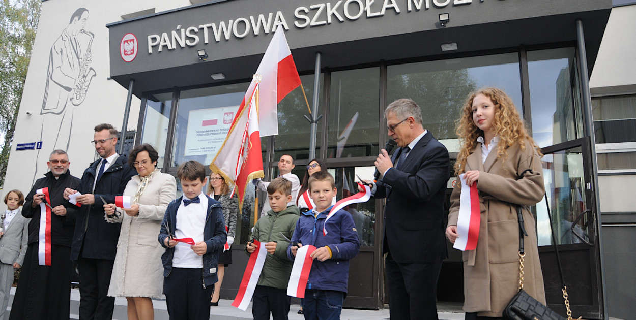 Uroczyste otwarcie nowej siedziby Szkoły Muzycznej przy Borelowskiego na osiedlu Północ w Chrzanowie