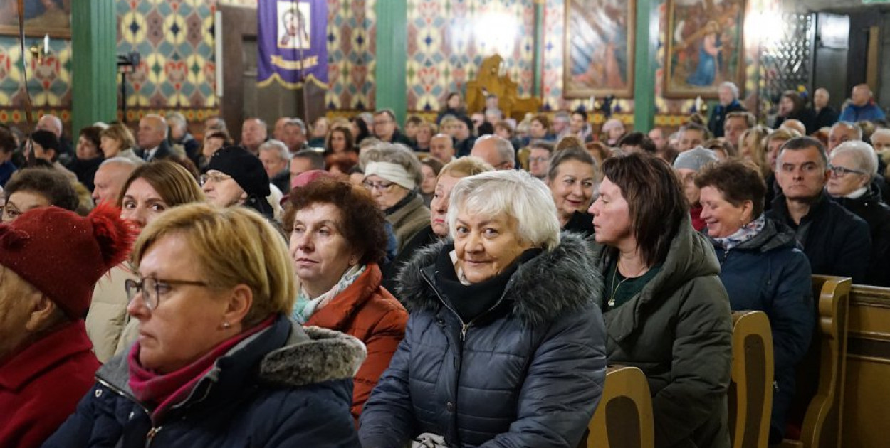 Podczas jednego z Koncertów Papieskich w Mętkowie