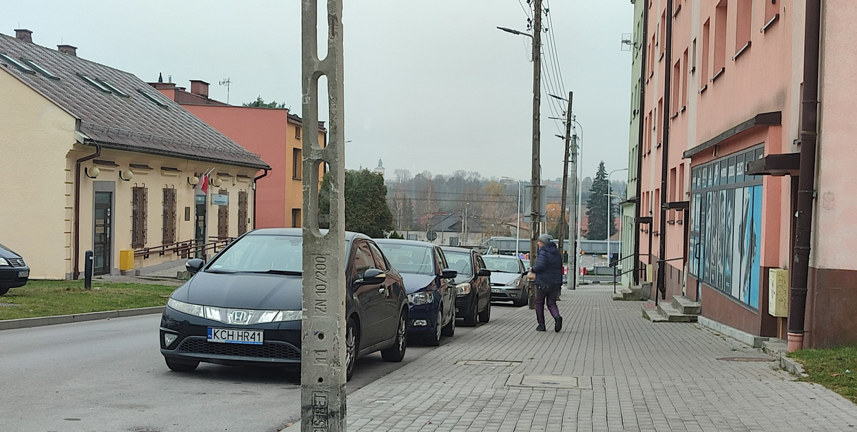 Wyjazd z nowego łącznika na ul. 29 Listopada w Chrzanowie