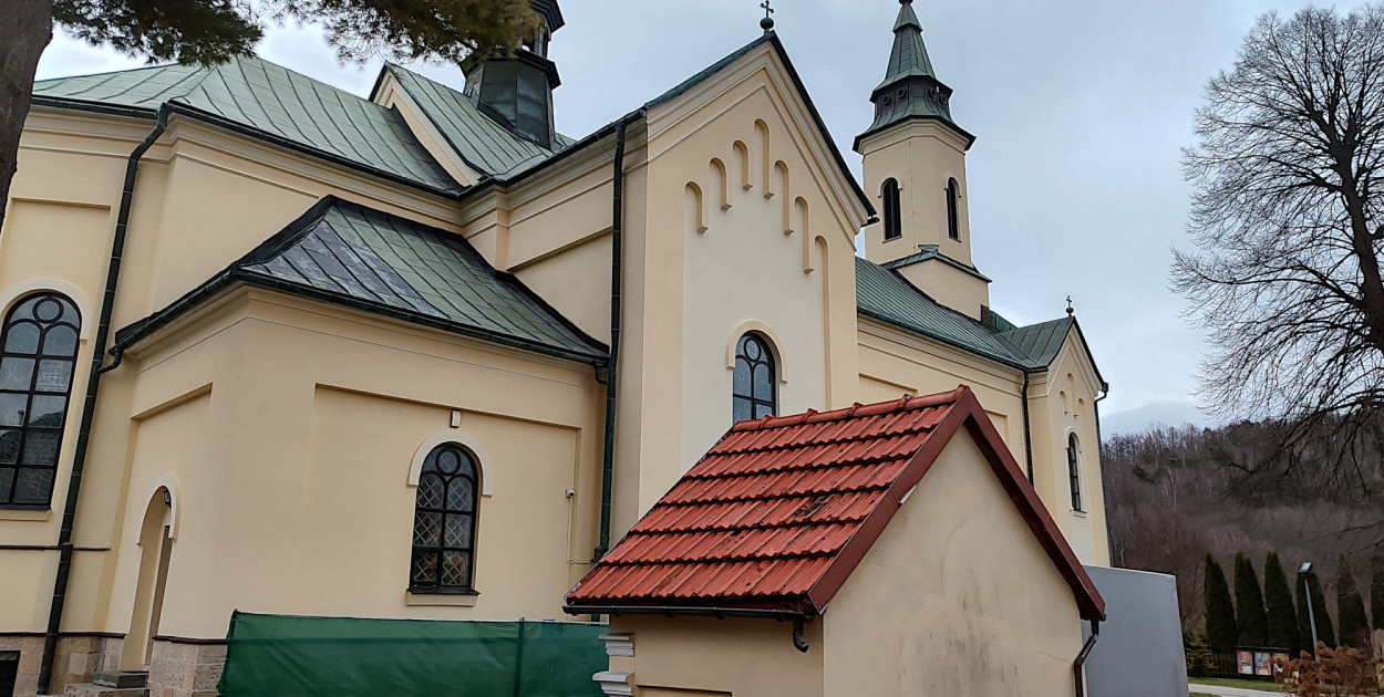 Odrestaurowany kościół św. Wawrzyńca w Regulicach