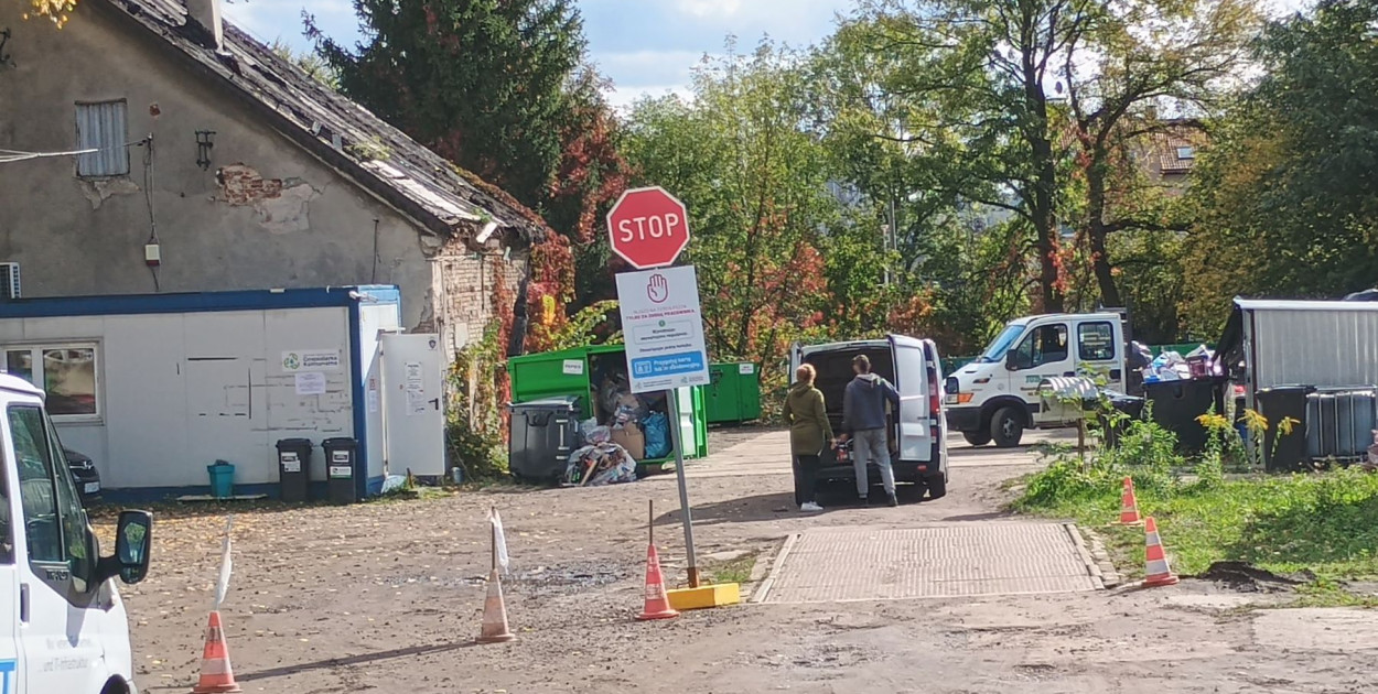 Tak wyglądał chrzanowski PSZOK w październiku ubiegłego roku