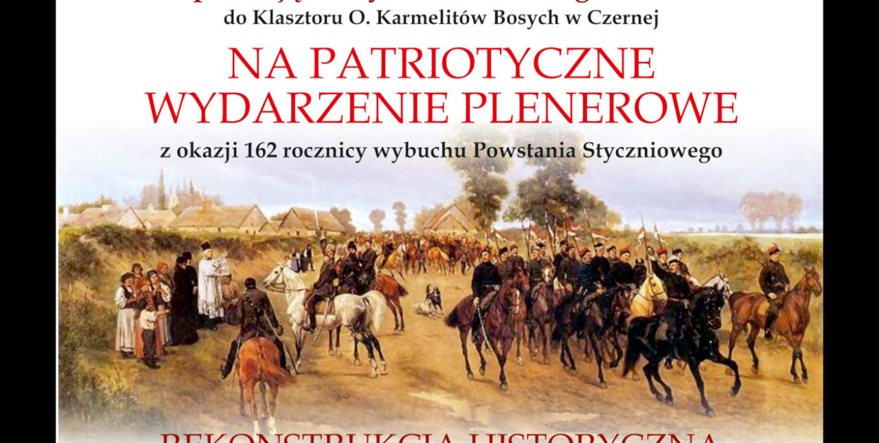 W niedzielę przy klasztorze w Czernej odbędzie się ciekawe wydarzenie historyczne 