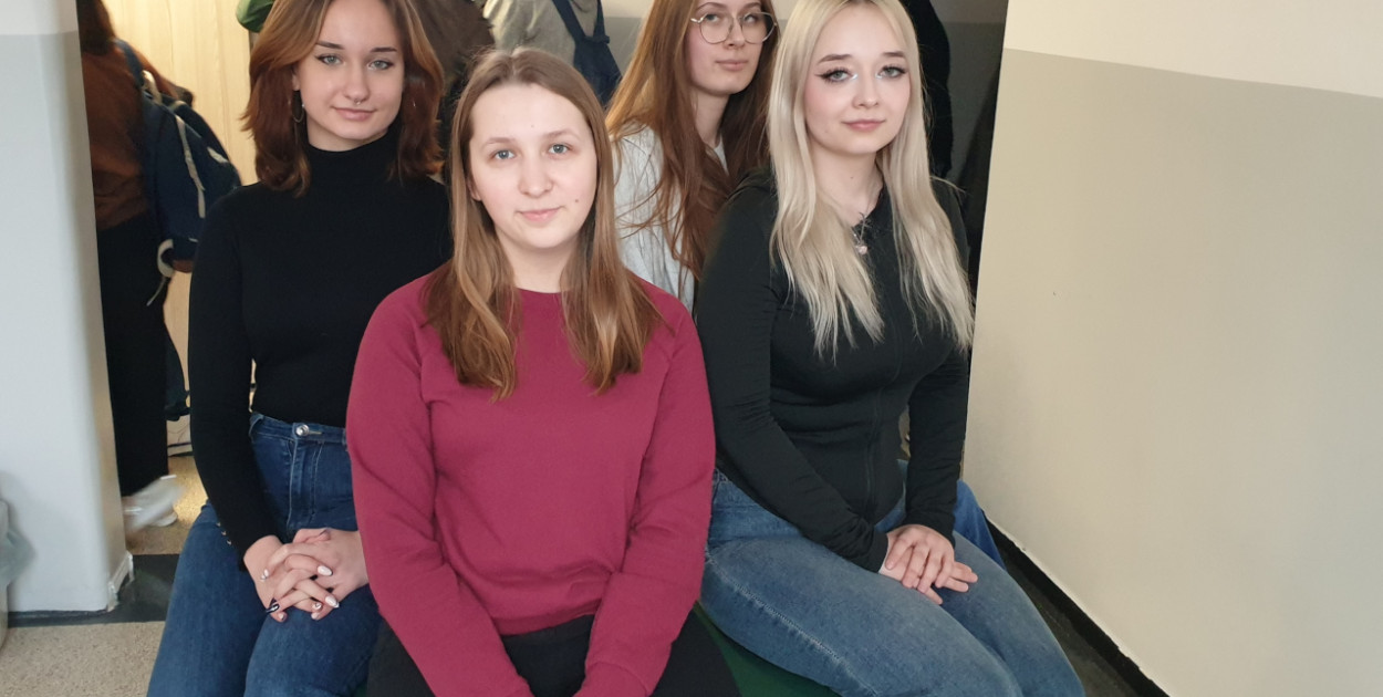 Alicja Czachur, Joanna Gromala, Patrycja Brzeń i Wiktoria Kocot