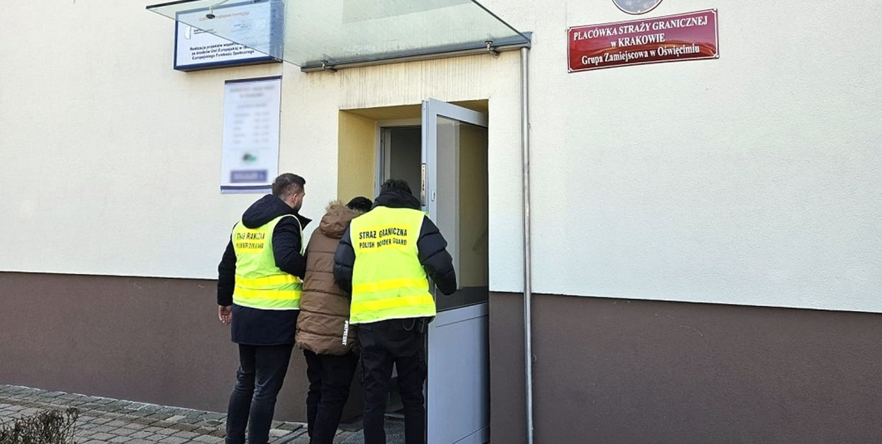 Filipińczyk został zatrzymany we wtorek, fot. Straż Graniczna