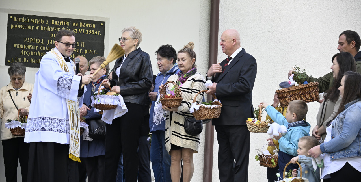 W trakcie święcenia pokarmów