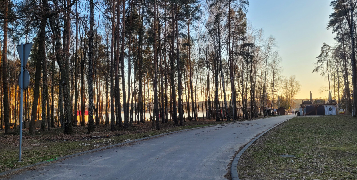 Chechło od strony Trzebini. Dzisiaj zaczyna się tu sezon