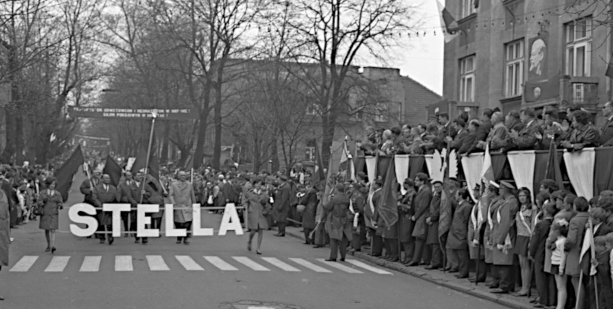 1 Maja 1970 r. na Alei Lenina w Chrzanowie