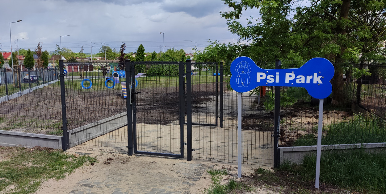 Psi park przy ul. Mieszka I na chrzanowskim osiedlu Północ