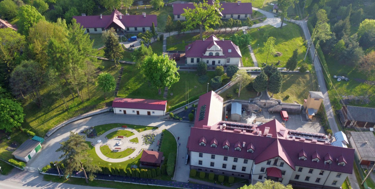 Placówka zajmuje teren dwóch i pół hektara, fot. DPS w Czernej