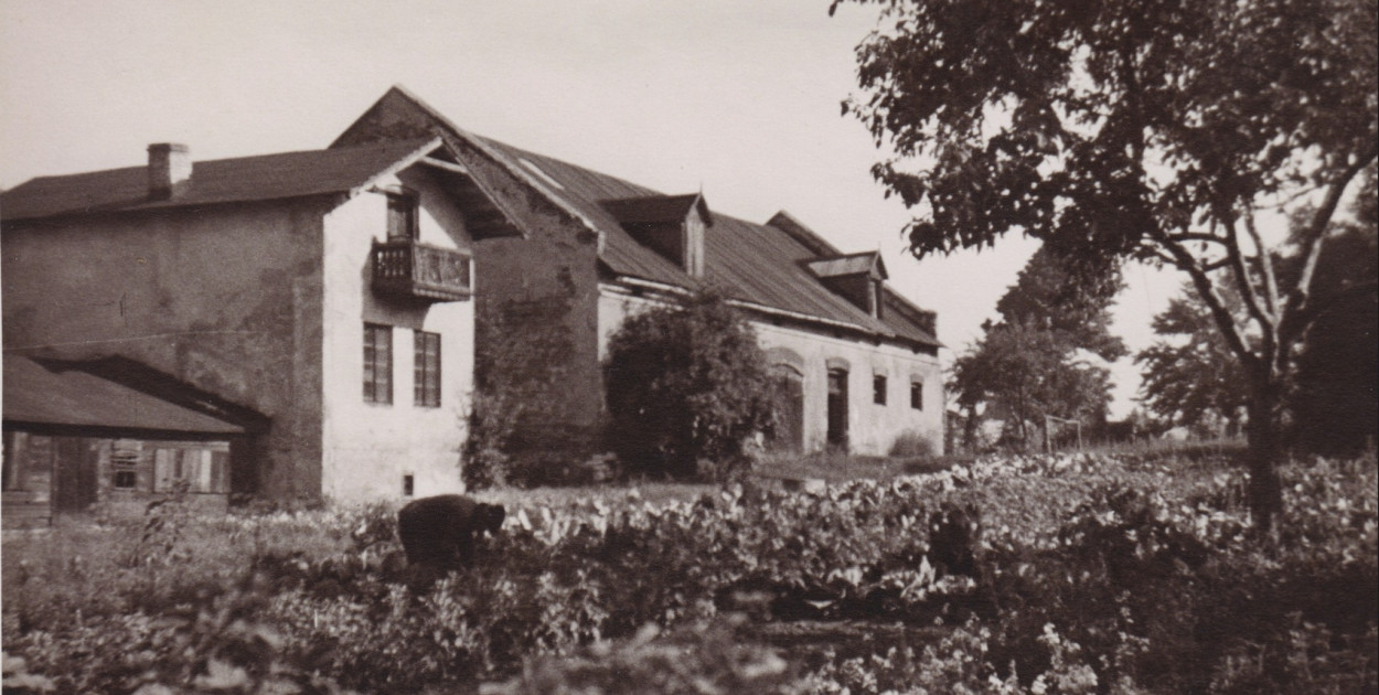 Folwark Loewenfeldów w obecnym parku miejskim w Chrzanowie